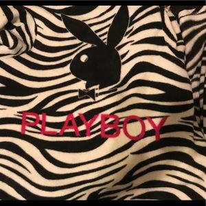 Playboy Zebra Snuggie